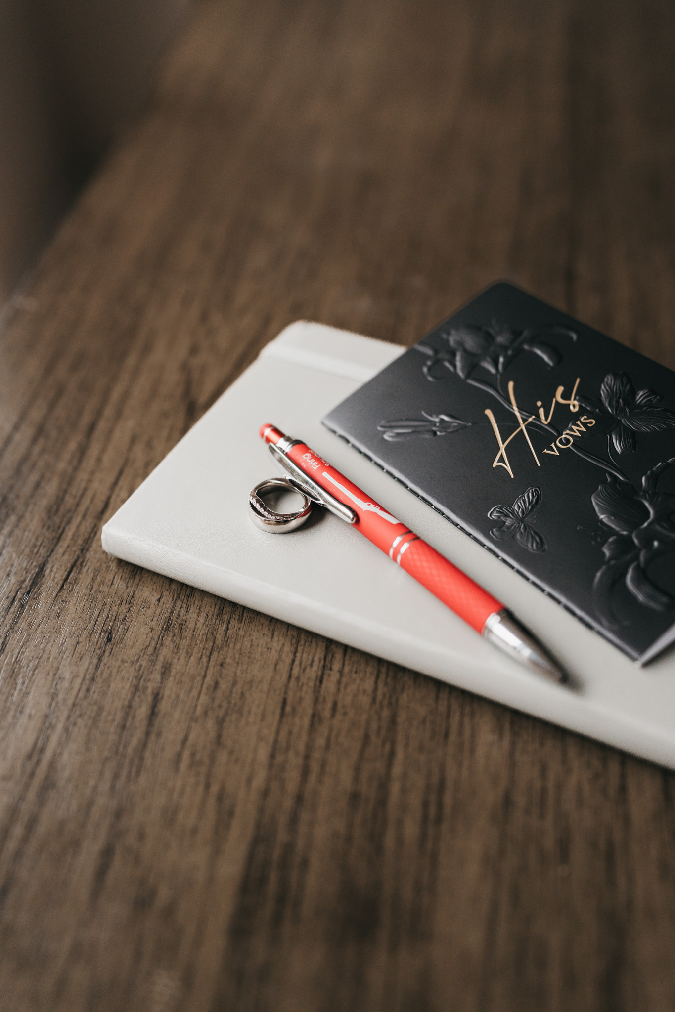 Groom getting ready photos with family