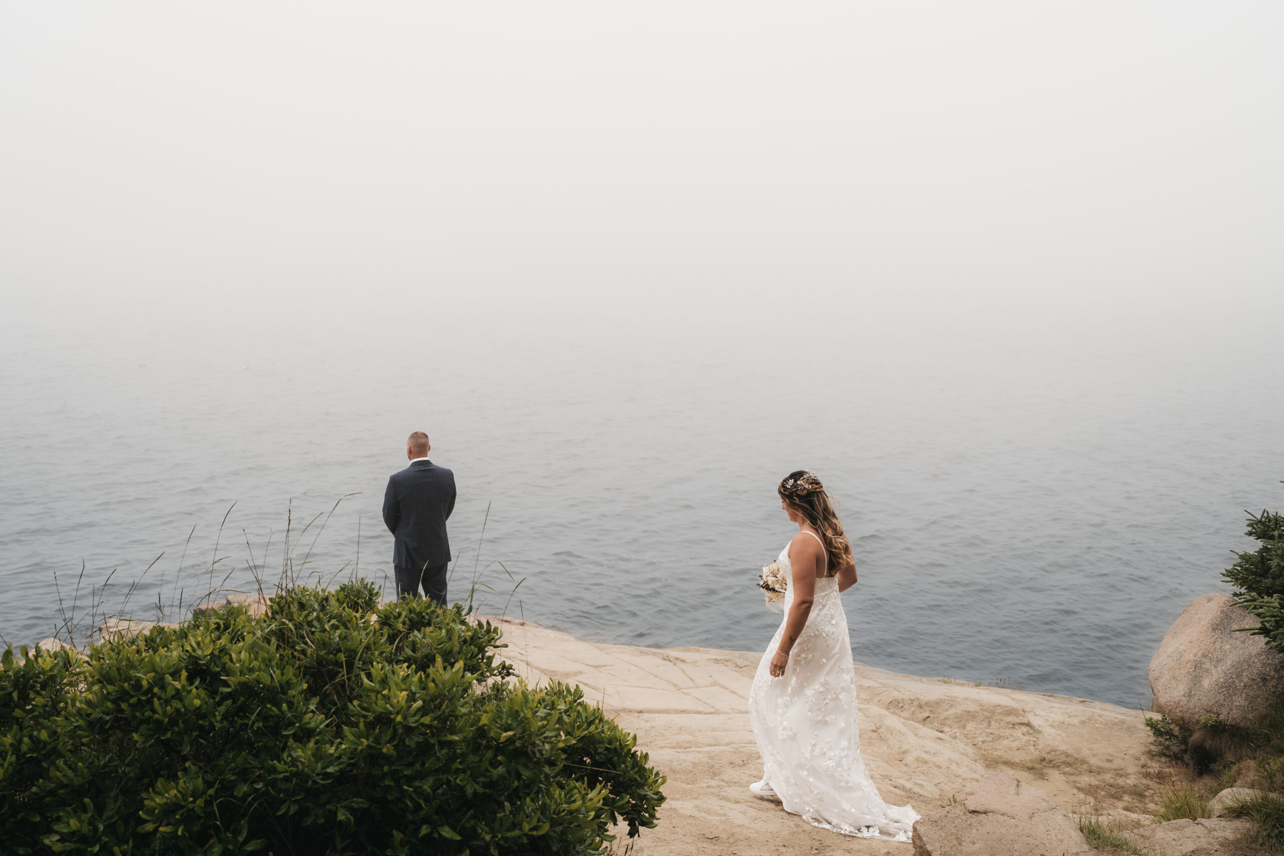 First look moment at Otter Point.