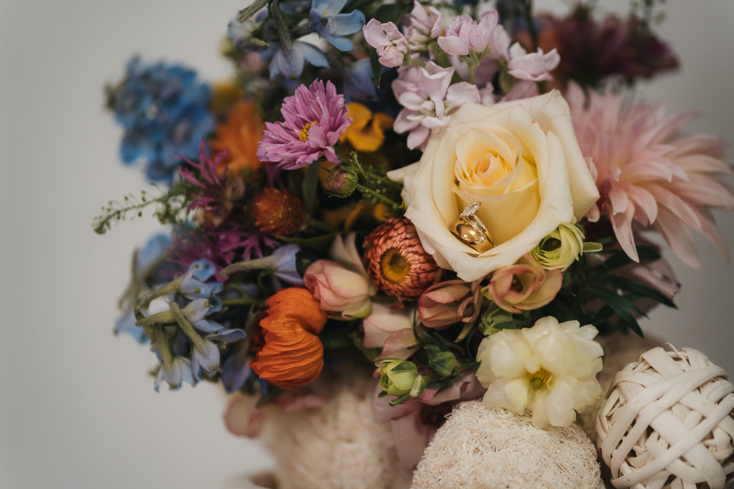Wedding details from an Acadia National Park Elopement.